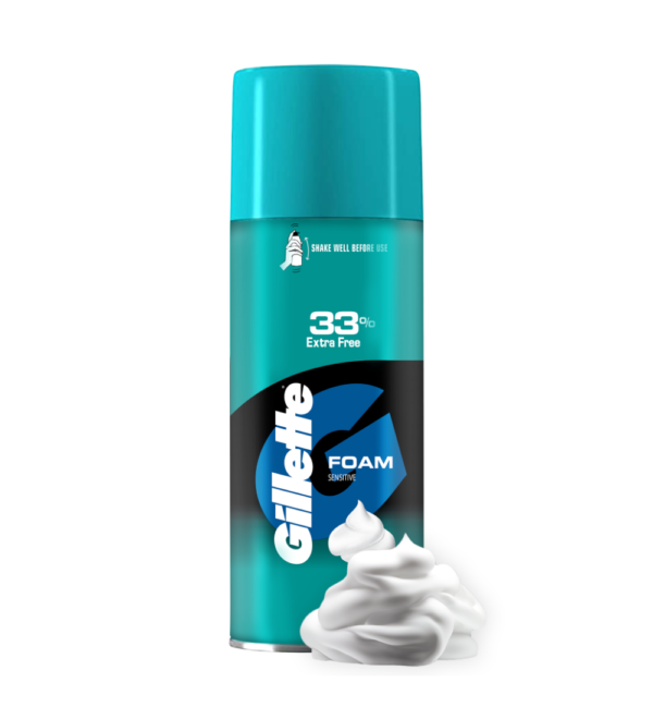 Gillette Foamy Sensitive Skin Shaving Foam